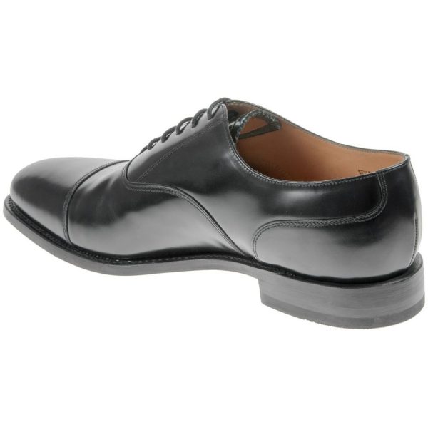 Loake 200 Black Mens Leather Oxford Formal Smart Lace-up Shoes - UK 10.5 Online Sale