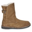 Uppsala Shearling Suede Leather Unisex Boots For Discount