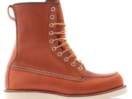 Red Wing Mens Boots 8 Inch Moc Toe 877 Casual Lace-Up Outdoor Leather - UK 10 Online