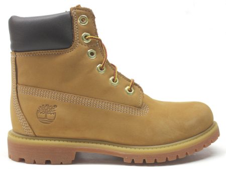 Timberland Women s Boots Premium 6 In Waterproof Casual Lace-Up Ankle Nubuck - UK 7 For Discount