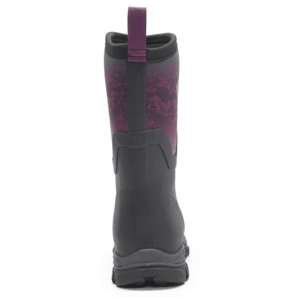 Muck Boot Womens Boots Arctic Sport II Mid Pull-On Wellington Rubber Textile - UK 4 Fashion