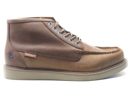 Timberland Men s Boots Newmarket II Moc Toe Chukka Casual Lace-Up Leather - UK 7 on Sale