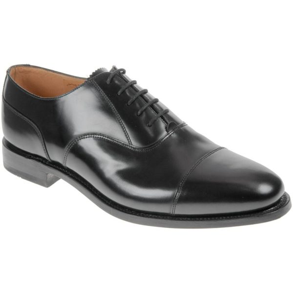 Loake 200 Black Mens Leather Oxford Formal Smart Lace-up Shoes - UK 10.5 Online Sale