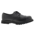 Grinders Unisex Regent CS Leather Black Shoes - UK 12 Cheap