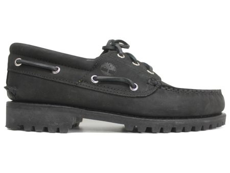 Authentics 3 Eye Classic Lug Nubuck Leather Men s Moccasin Shoes Online now