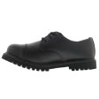 Grinders Unisex Regent CS Leather Black Shoes - UK 12 Online Hot Sale