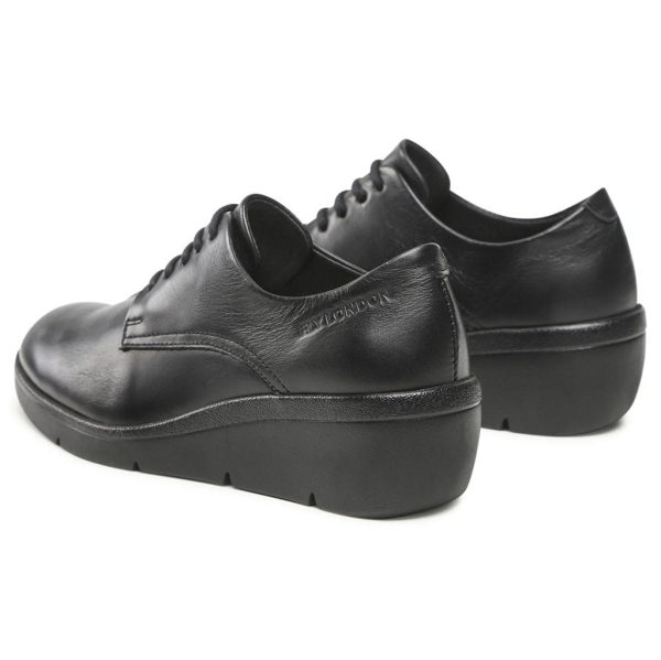 Nepe548Fly Leather Women s Wedge Heel Shoes Online now