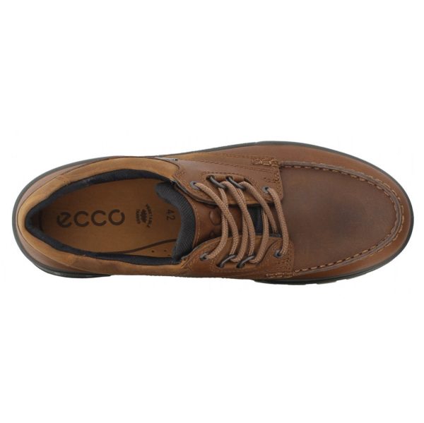 Ecco Mens Shoes Track 25 Low GTX 831714 Lace-up Low-Profile Shoes Leather - UK 10 Online Hot Sale