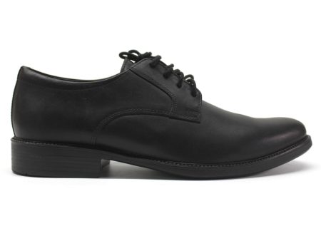 Geox Mens Carnaby Leather Black Shoes Cheap