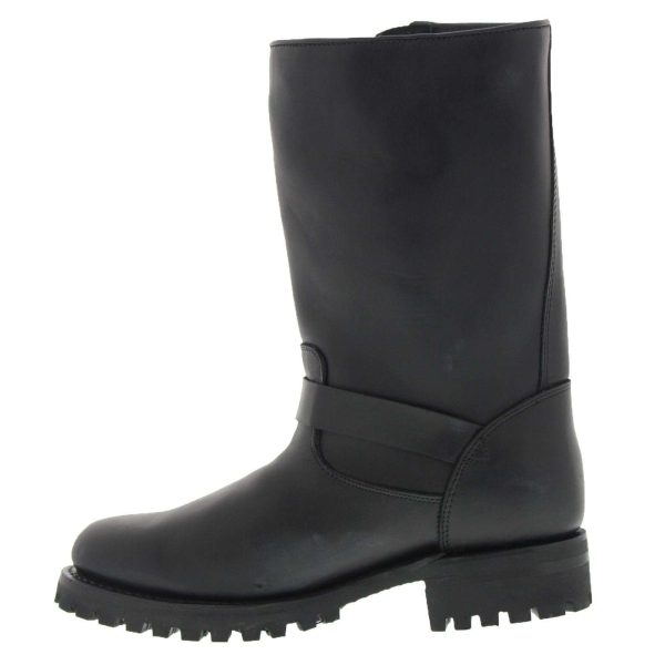 Wild One Smooth Leather Unisex Boots Hot on Sale