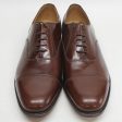 Loake 200 Brown Mens Leather Oxford Formal Smart Lace-up Shoes - UK 11 For Cheap