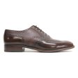 Loake Mens Shoes Lowick Lifestyle Formal Brogue Oxford Leather - UK 9 For Discount