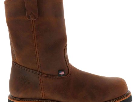 11 inch Safety Toe Leather Men s Wellington Boots on Sale