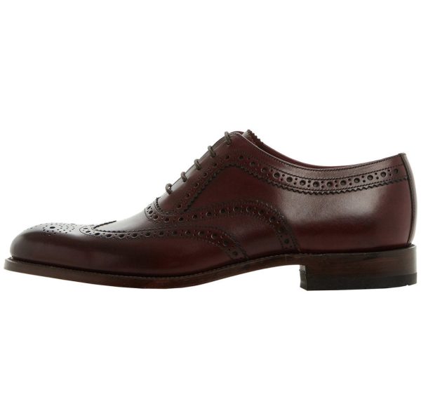 Fearnley Polished Leather Men s Brogue Shoes Fashion