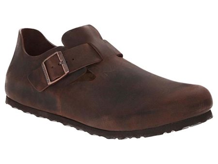 Birkenstock Unisex Shoes London Casual Buckles Closed-Toe Leather - UK 7.5 Cheap