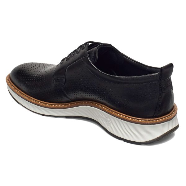 St.1 Hybrid Full Grain Leather Men s Perforated Shoes Online Sale