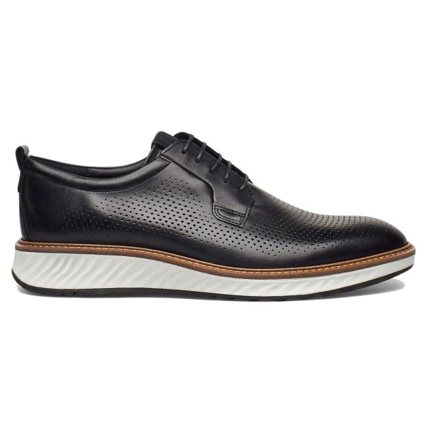 St.1 Hybrid Full Grain Leather Men s Perforated Shoes Online Sale