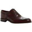 Fearnley Polished Leather Men s Brogue Shoes Fashion