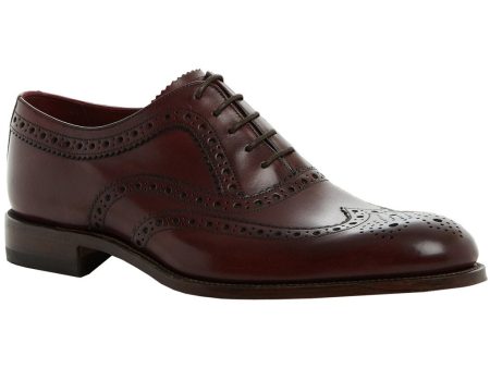 Fearnley Polished Leather Men s Brogue Shoes Fashion