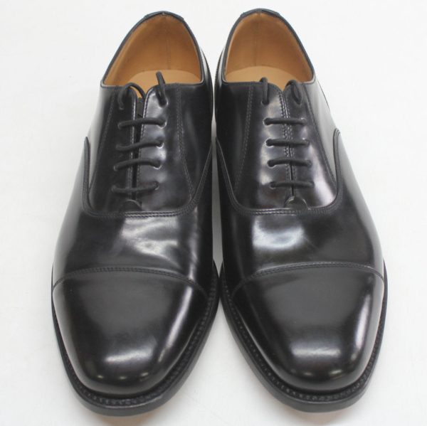 Loake 200 Black Mens Leather Oxford Formal Smart Lace-up Shoes - UK 7 Supply