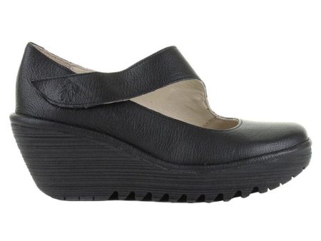 Yasi682Fly Leather Women s Wedge Heel Shoes Online