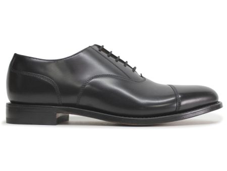 Loake 200 Black Mens Leather Oxford Formal Smart Lace-up Shoes - UK 8 Hot on Sale