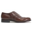 Loake 202 Brown Mens Leather Lace-up Brogues Wingtip Oxford Shoes - UK 9 Online now