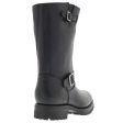 Wild One Smooth Leather Unisex Boots Hot on Sale