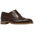 Fearnley Polished Leather Men s Brogue Shoes Fashion