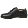 Finn Comfort Mens Hilversum Black Leather Shoes - UK 8 Online now