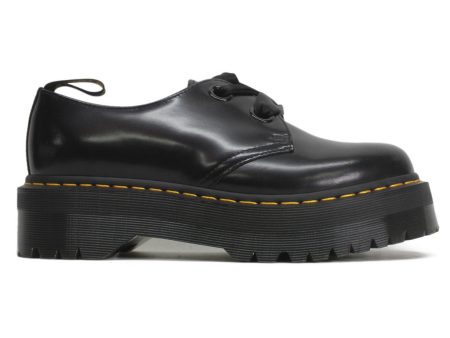 Dr. Martens Womens Holly Casual Platform Lace-Up Leather - UK 8 For Cheap