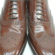 Loake 202 Brown Mens Leather Lace-up Brogues Wingtip Oxford Shoes - UK 9 Online now