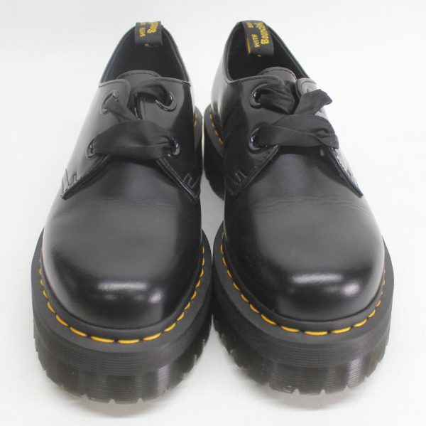 Dr. Martens Womens Holly Casual Platform Lace-Up Leather - UK 8 For Cheap