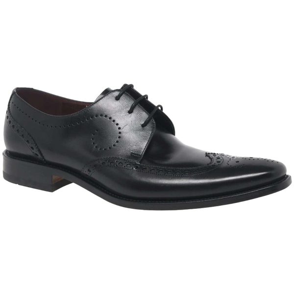 Kruger Polished Leather Men s Brogue Shoes Cheap