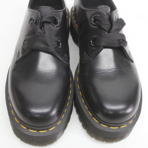 Dr. Martens Womens Holly Casual Platform Lace-Up Leather - UK 8 For Cheap