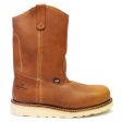 11 inch Safety Toe Leather Men s Wellington Boots Hot on Sale