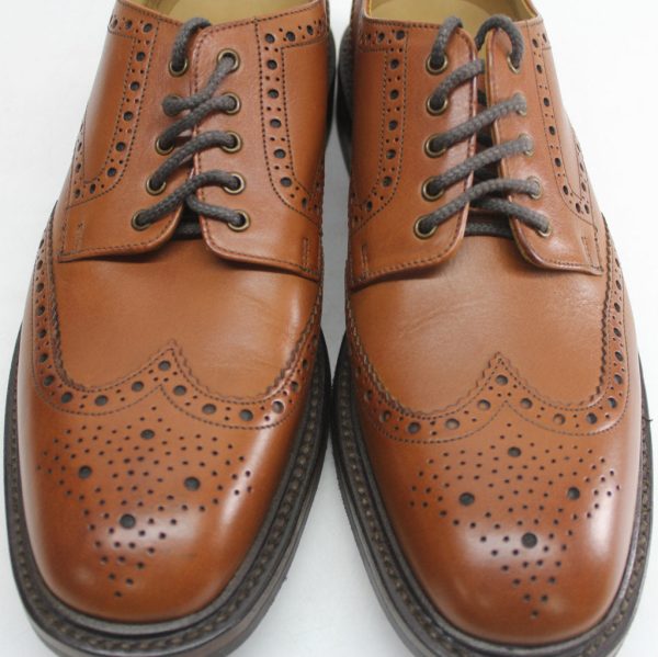 Loake Mens Shoes Chester Casual Low-Profile Goodyear-Welt Lace-Up Leather - UK 9 Online Sale