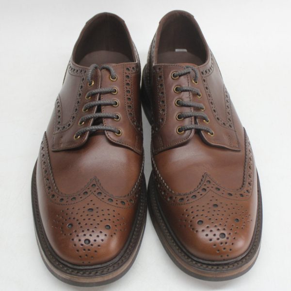 Loake Mens Shoes Chester Casual Low-Profile Goodyear-Welt Lace-Up Leather - UK 8.5 Discount