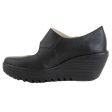 Yasi682Fly Leather Women s Wedge Heel Shoes Online