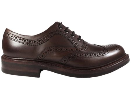 Edward Polished Leather Men s Brogue Shoes Online Sale