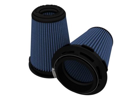 aFe Magnum FLOW Pro 5R Air Filters 3.5in F x 5in B x 3.5in T (Inverted) x 6in H (Pair) For Cheap