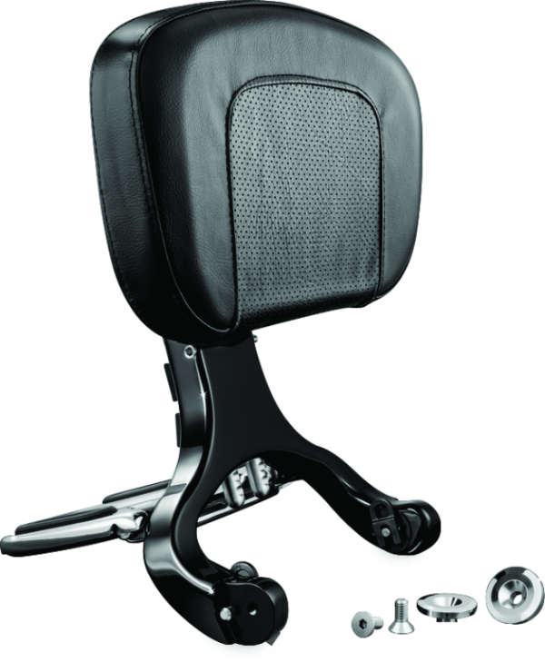 Kuryakyn Multi-Purpose Backrest Black & Chrome Discount